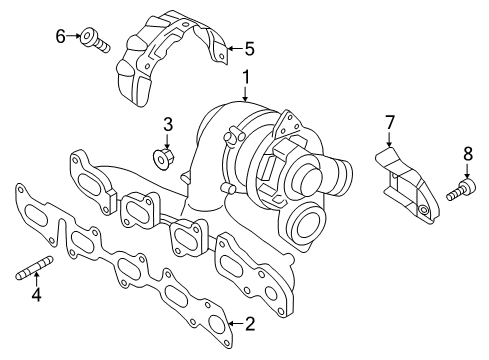 2015 Volkswagen Golf Exhaust Manifold Diagram 2