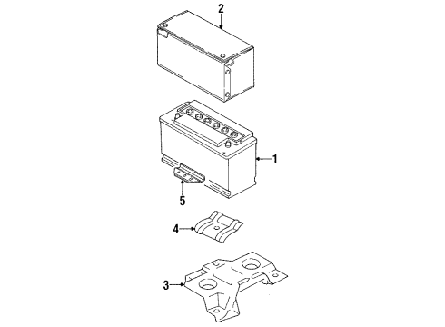 1999 Volkswagen Jetta Battery