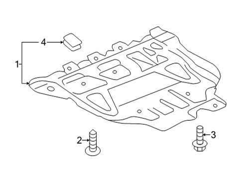 2021 Volkswagen Golf Splash Shields