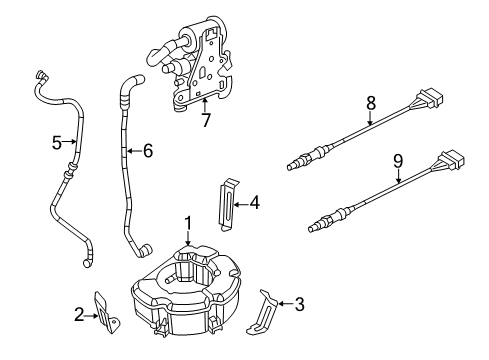 2012 Volkswagen Jetta Emission Components Diagram 9
