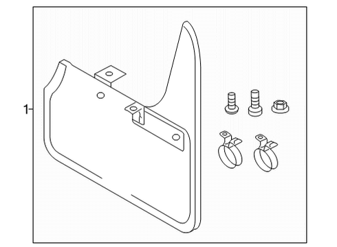 2021 Volkswagen Golf Exterior Trim - Quarter Panel