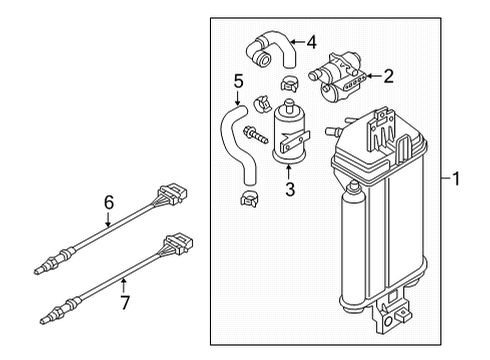 2022 Volkswagen Atlas Cross Sport Powertrain Control Diagram 4