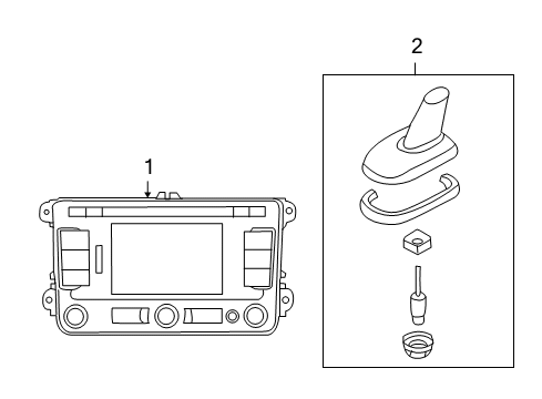 2013 Volkswagen Golf R Navigation System