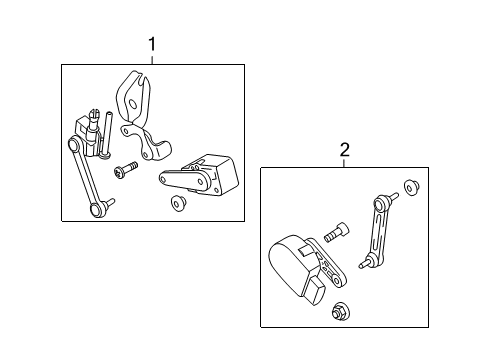 2009 Volkswagen Touareg Electrical Components