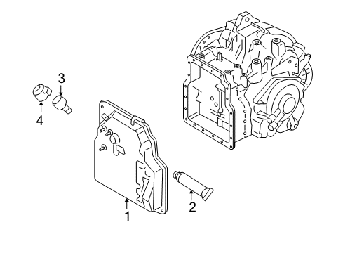 2004 Volkswagen Golf Automatic Transmission, Maintenance Diagram 5