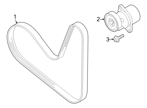2022 Volkswagen Arteon Belts & Pulleys