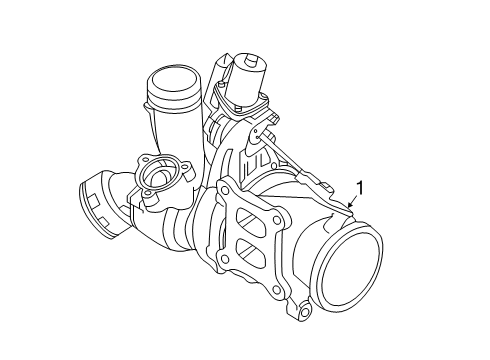 2021 Volkswagen Passat Exhaust Manifold