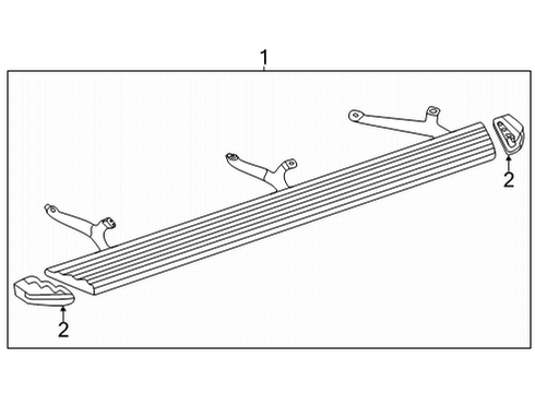 2022 Volkswagen Atlas Cross Sport Running Board