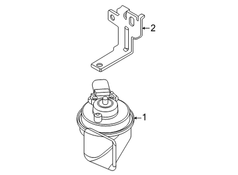 2022 Volkswagen Jetta Horn