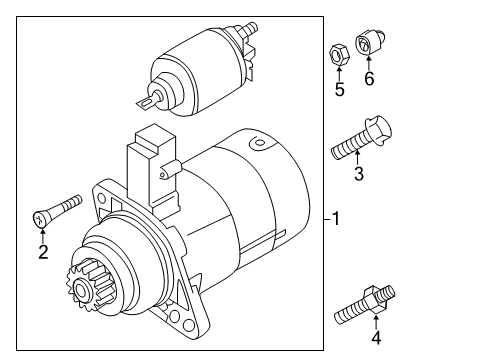 2020 Volkswagen Tiguan Starter
