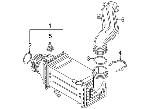2024 Volkswagen Taos Intercooler