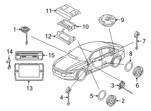 2022 Volkswagen Arteon Sound System