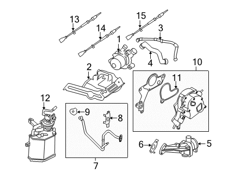 2007 Volkswagen Beetle Emission Components