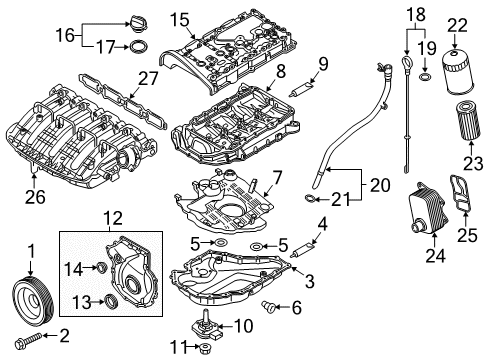 2017 Volkswagen Passat Intake Manifold