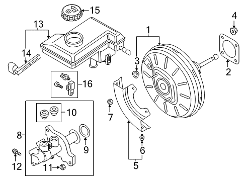 2019 Volkswagen Tiguan Hazard Switch Diagram for 5NA-953-509-A-ECU