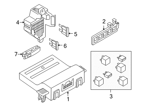 2014 Volkswagen GTI Fuse & Relay Diagram 2