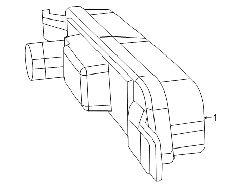 2012 Volkswagen Routan High Mount Lamps