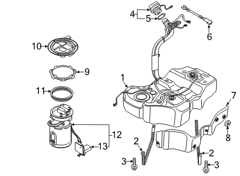 2013 Volkswagen Passat Senders Diagram 2