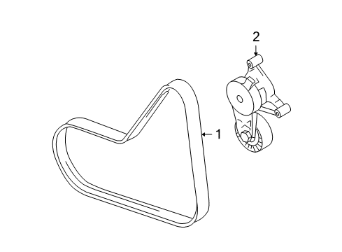2008 Volkswagen Passat Belts & Pulleys