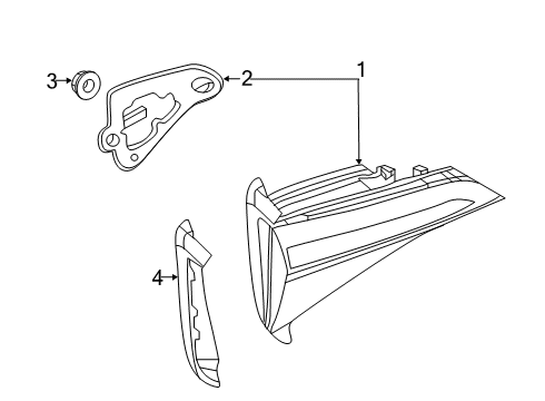 2020 Volkswagen Jetta Tail Lamps Diagram 2