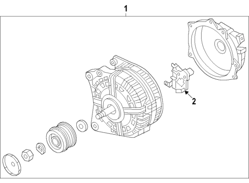 2016 Volkswagen Golf Alternator Diagram 1