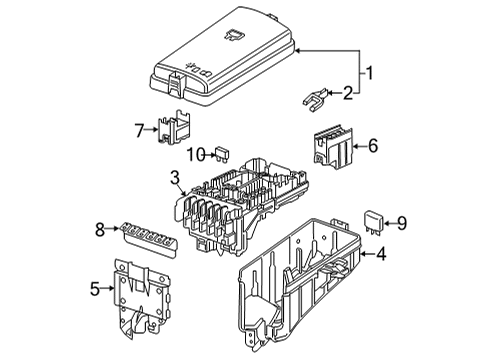 2020 Volkswagen Golf Fuse & Relay Diagram 1