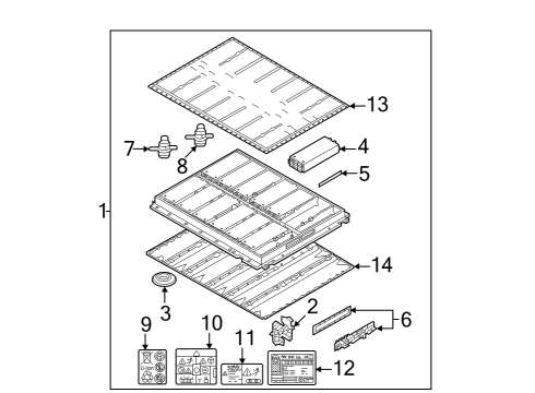 2023 Volkswagen ID.4 Battery Diagram 1