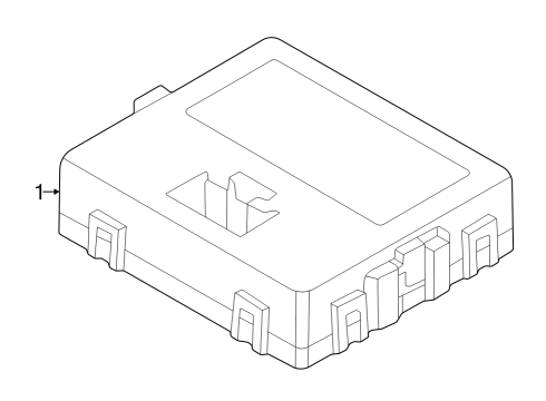 2023 Volkswagen Golf R Electrical Components Diagram 2
