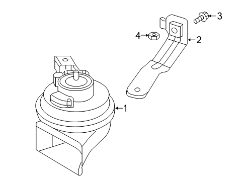 2018 Volkswagen Beetle Horn