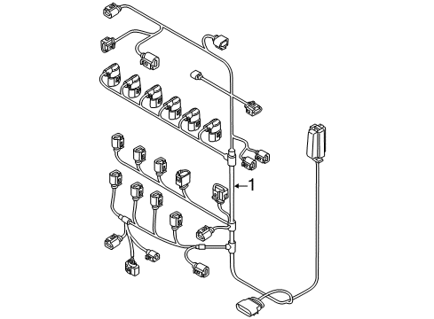2017 Volkswagen Passat Wiring Harness