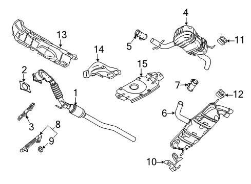 2006 Volkswagen GTI Exhaust Components