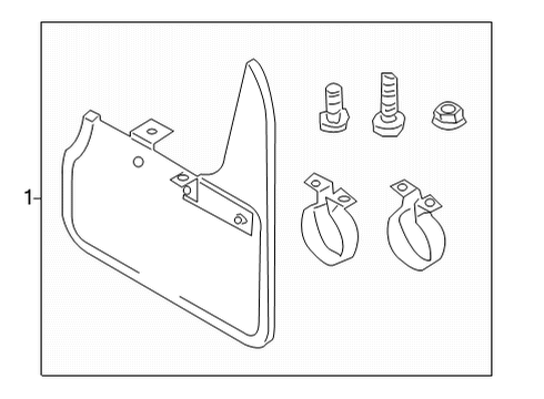 2021 Volkswagen Golf Exterior Trim - Fender
