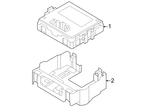 2024 Volkswagen GTI Electrical Components Diagram 1