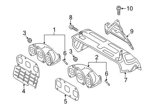 2013 Volkswagen Passat Exhaust Manifold Diagram 3