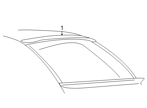 2010 Volkswagen Beetle Rear Spoiler