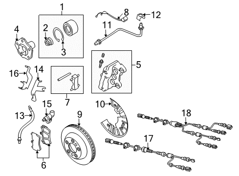 2009 Volkswagen Touareg Front Brakes