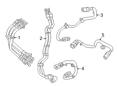 2019 Volkswagen e-Golf Wiring Harness