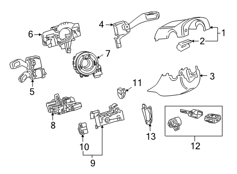 2010 Volkswagen Jetta Switches Diagram 6