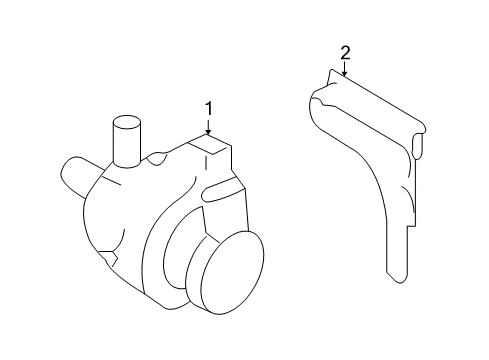 2008 Volkswagen GTI Water Pump Diagram 1