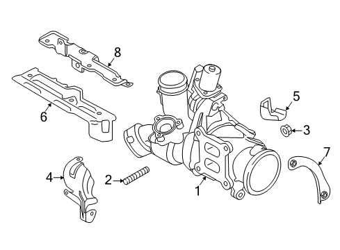 2015 Volkswagen Beetle Exhaust Manifold Diagram 1