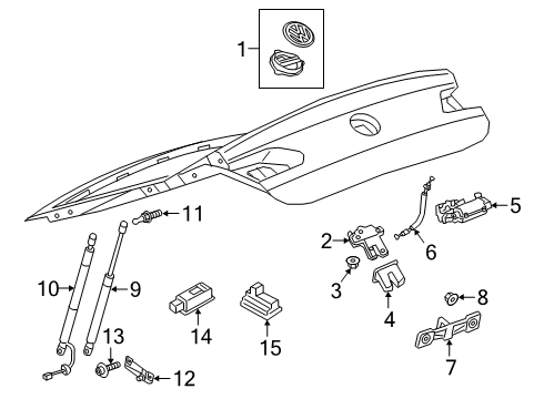 2022 Volkswagen Arteon Lift Gate