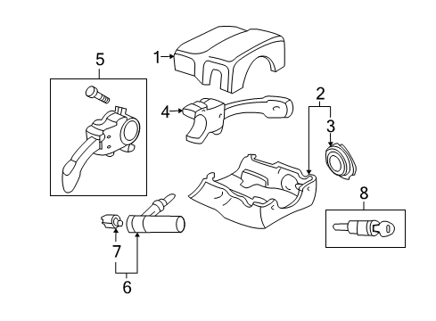 2008 Volkswagen Beetle Switches Diagram 5