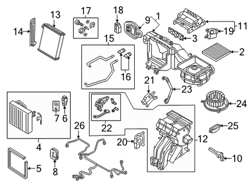 2022 Volkswagen GTI Automatic Temperature Controls Diagram 2