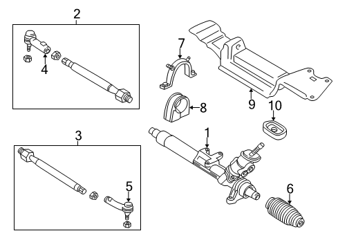 2005 Volkswagen Jetta Steering Systems, Internal Components, Shroud, Switches Diagram 3