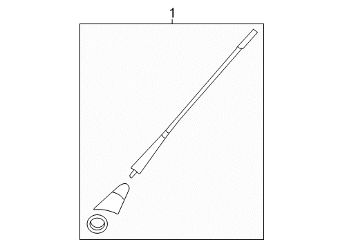 2002 Volkswagen Jetta Antenna & Radio