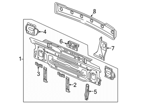 2021 Volkswagen Golf Rear Body