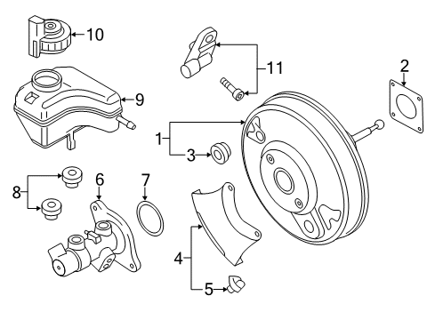 2009 Volkswagen CC Dash Panel Components
