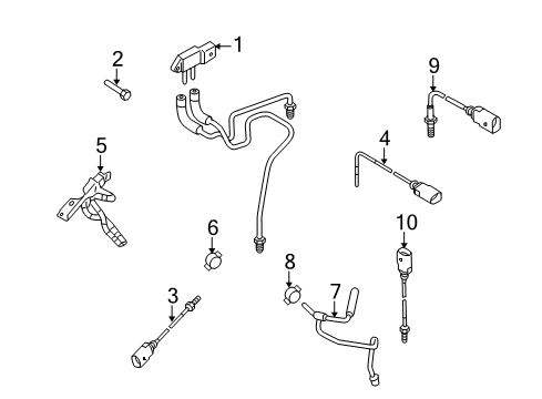 2012 Volkswagen Jetta Emission Components Diagram 2