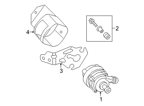 2021 Volkswagen Tiguan Water Pump Diagram 1