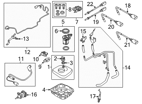 2012 Volkswagen Touareg Powertrain Control Diagram 9